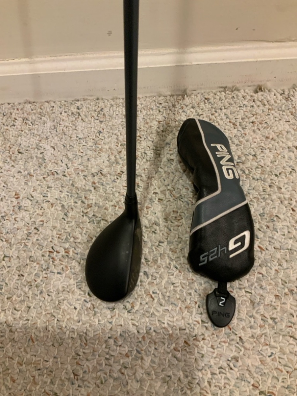 Ping G425 2 hybrid with regular flex shaft including head cover